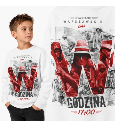 Bluza dziecięca Patriotyczna GODZINA W